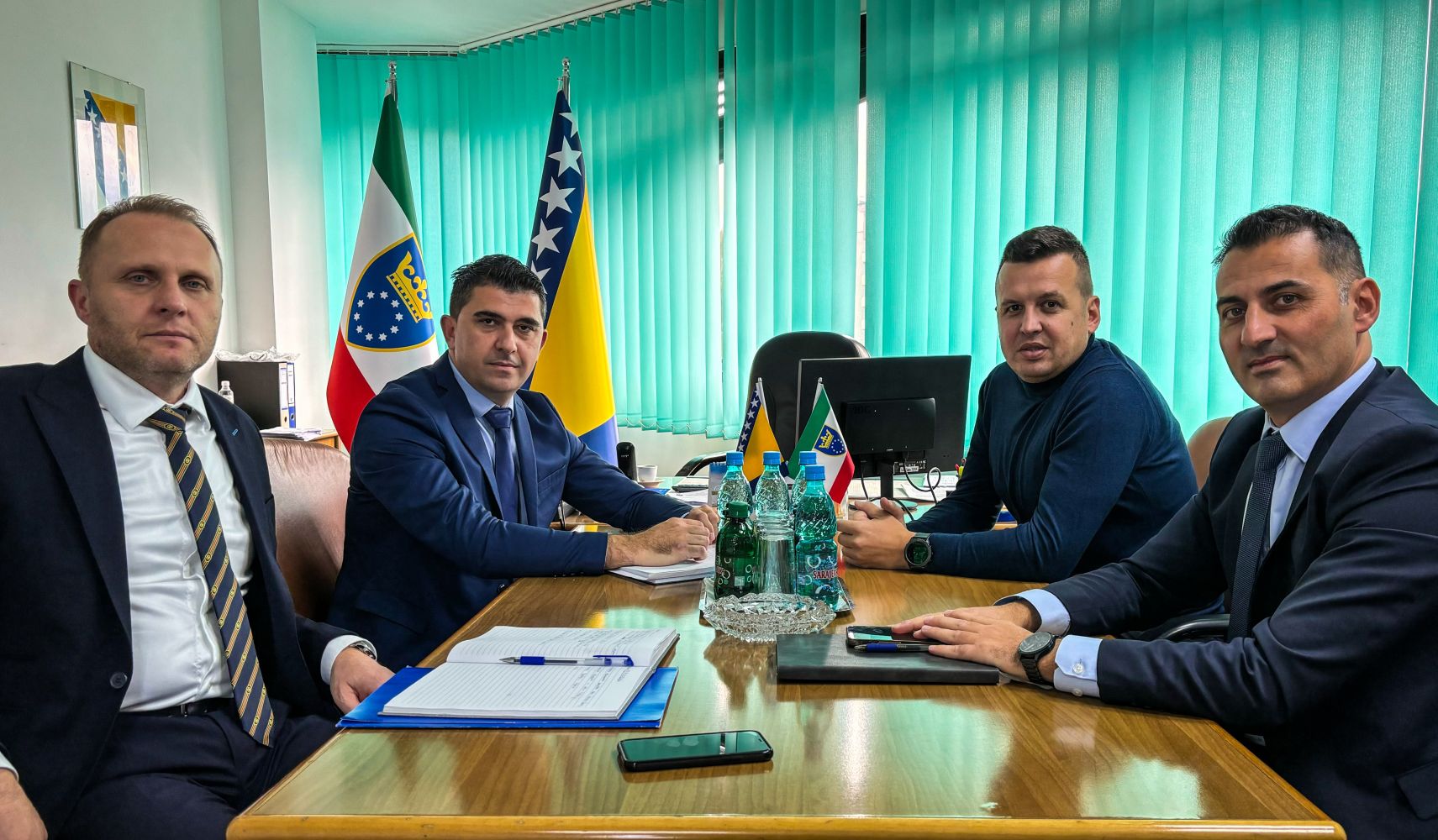 NA SASTANKU KOD MINISTRA ŠABANIJA RAZGOVARANO O PROJEKTIMA NA PODRUČJU OPĆINE KAKANJ