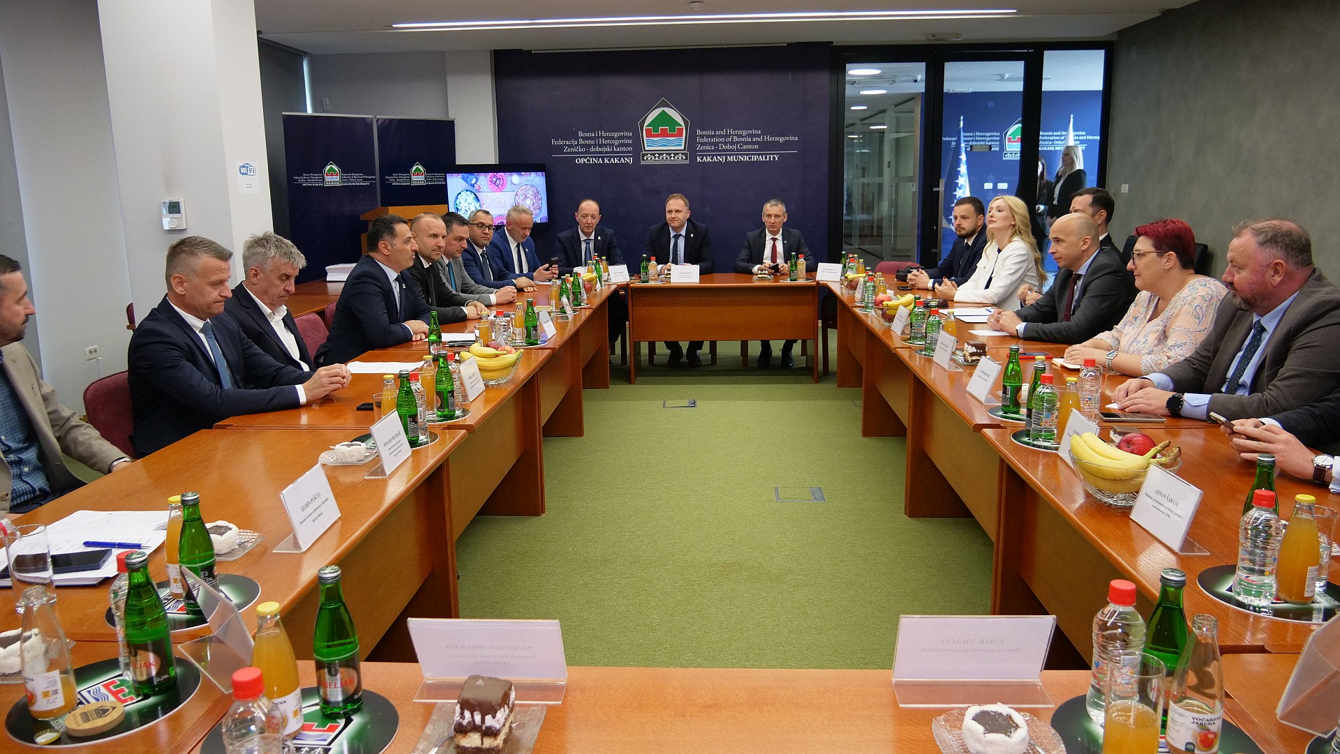 Delegacija Vlade ZDK, na čelu s premijerom, posjetila Općinu Kakanj