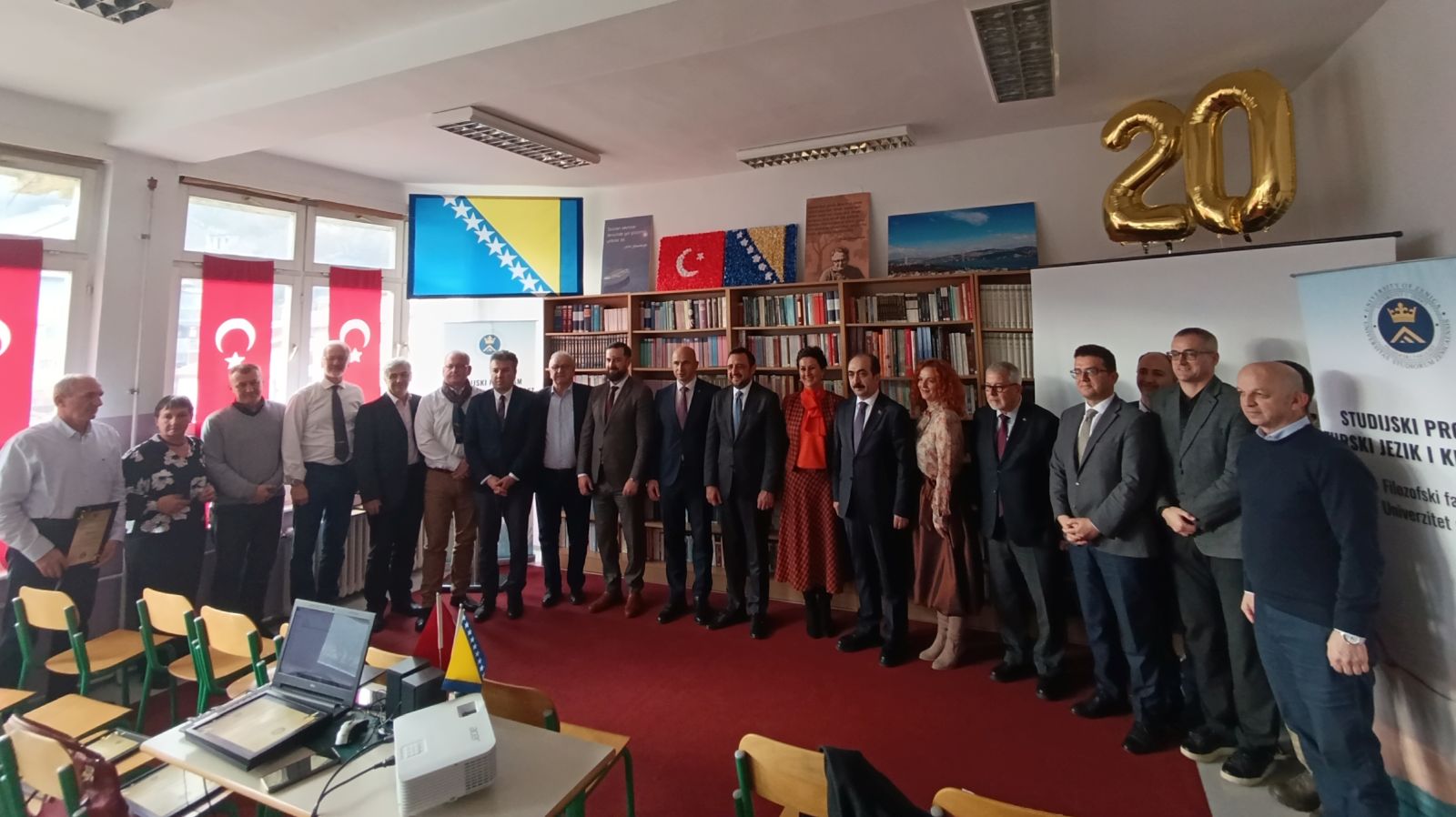 Obilježena 20. godišnjica Odsjeka za turski jezik i književnost UNZE: Vlada ZDK i Ministarstvo obrazovanja nagrađeni zahvalnicama