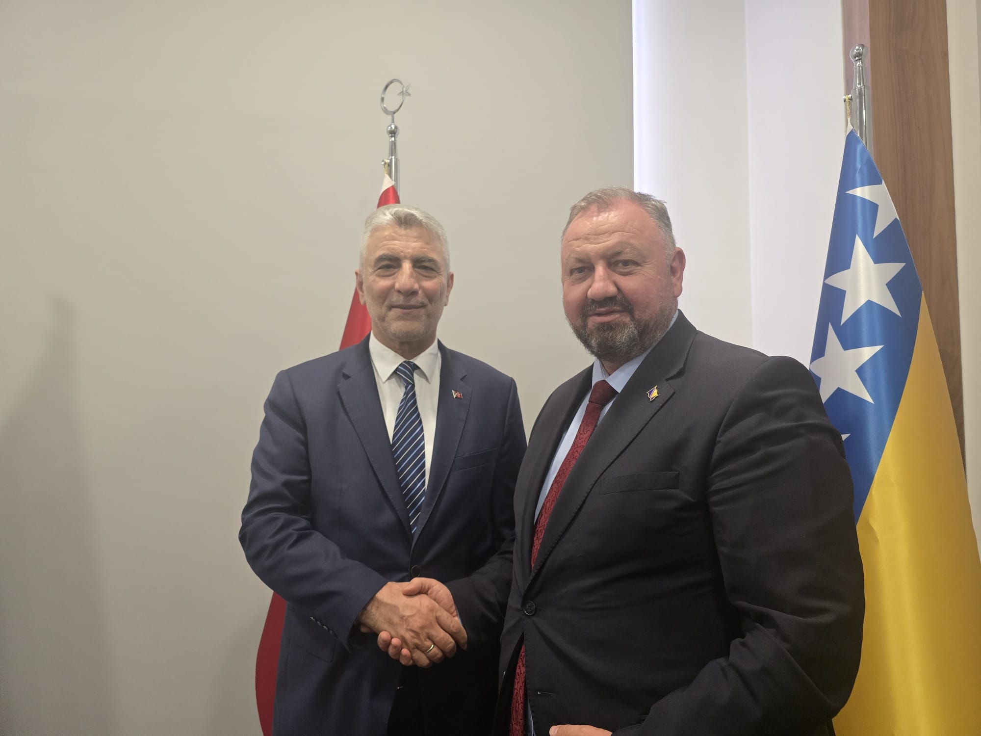 Ministar privrede ZDK Samir Šibonjić pozvao ministra trgovine Republike Turske Ömera Bolata da naredne godine svečano otvori sajam ZEPS