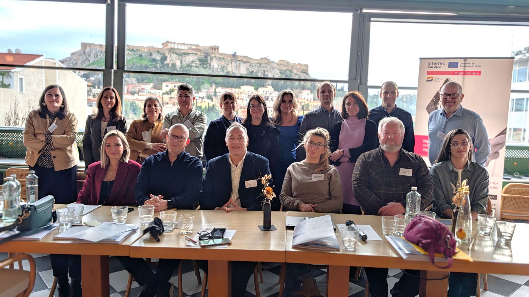 Održan „Digin Week 2“ – drugi sastanak partnera projekta Digin Europe u Atini (Grčka)