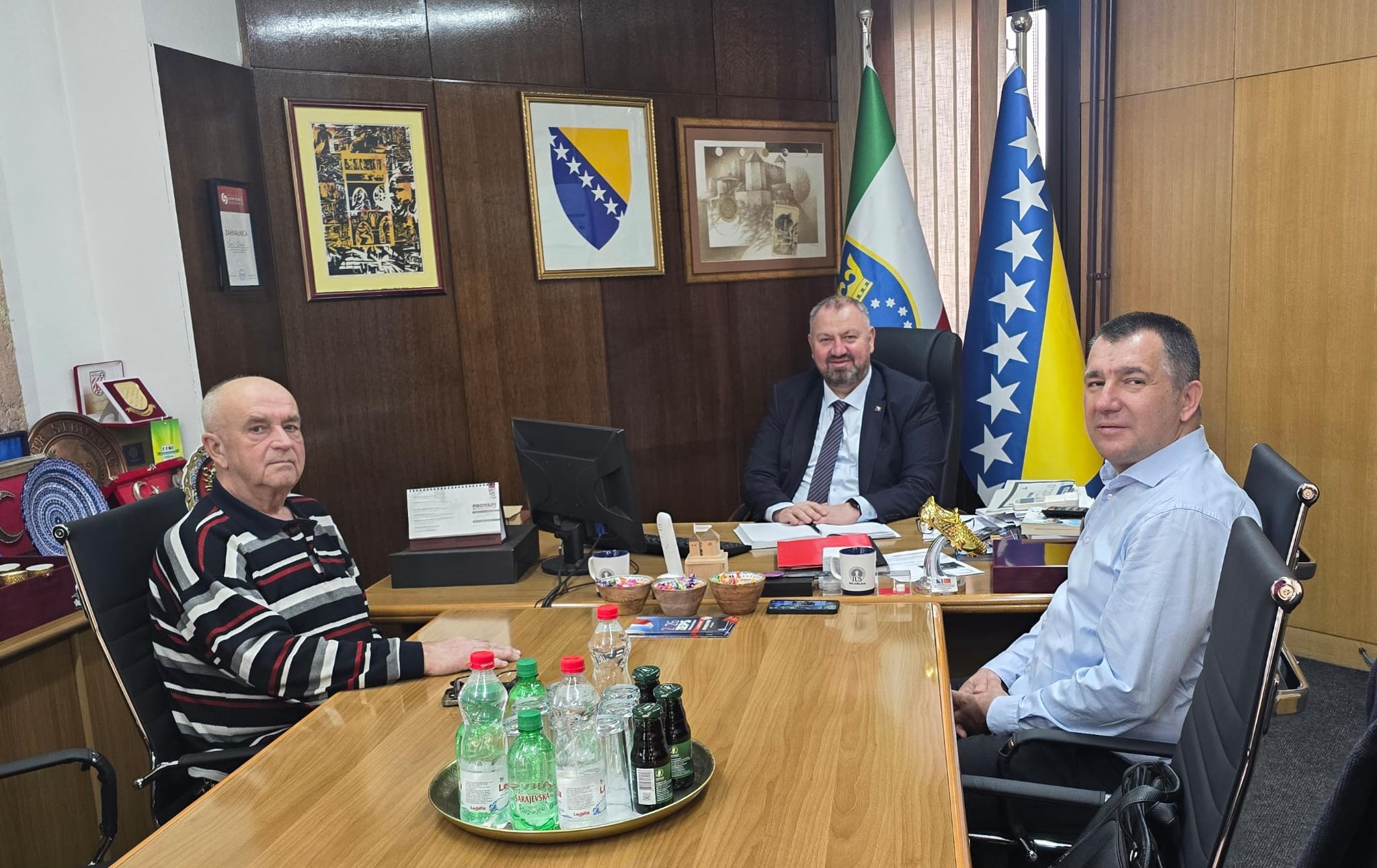  Ministar Šibonjić primio predstavnike kompanije 