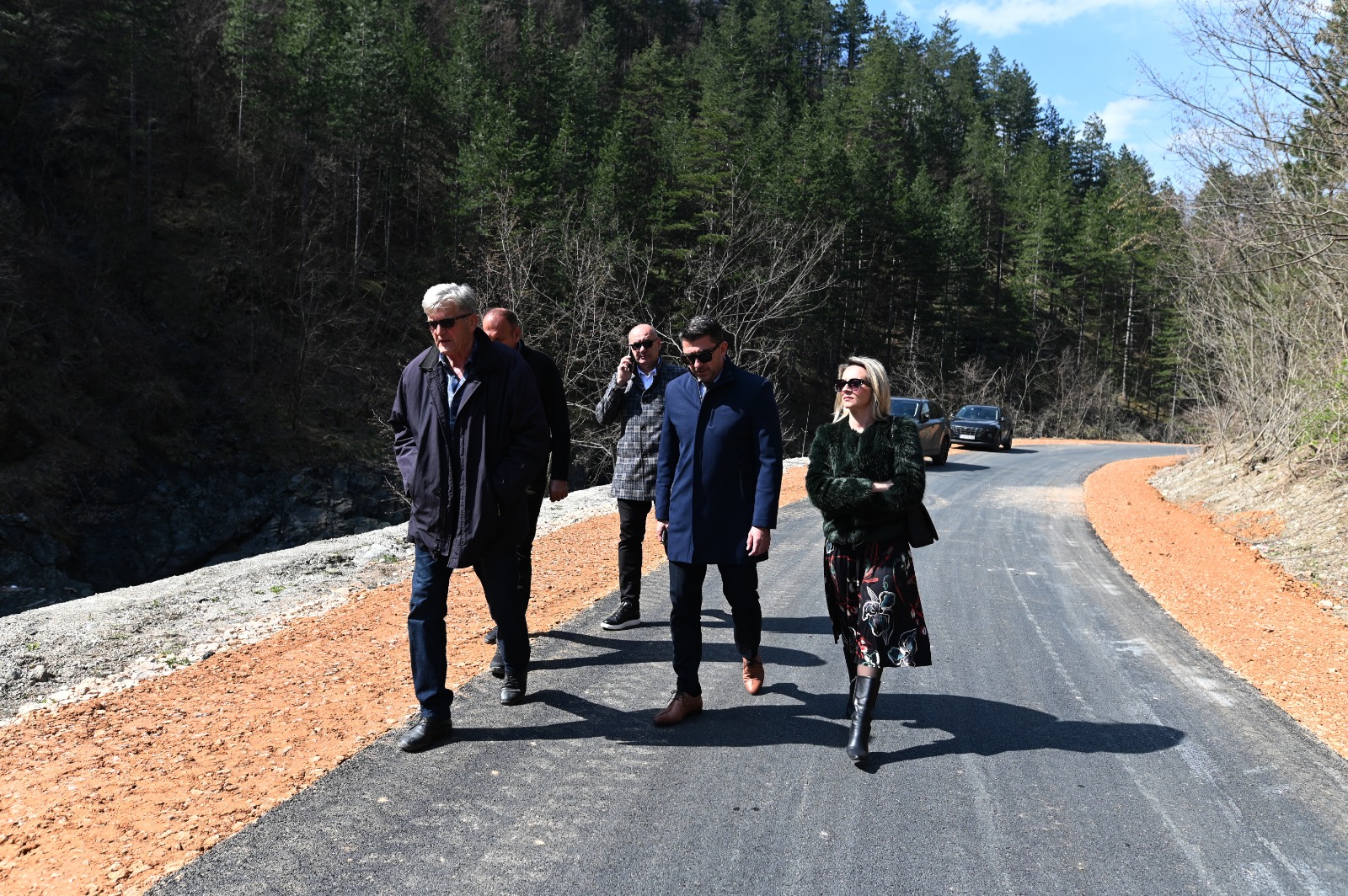 Ministar Šabani obišao radove: Infrastruktura ključ razvoja turističkih potencijala u ZDK