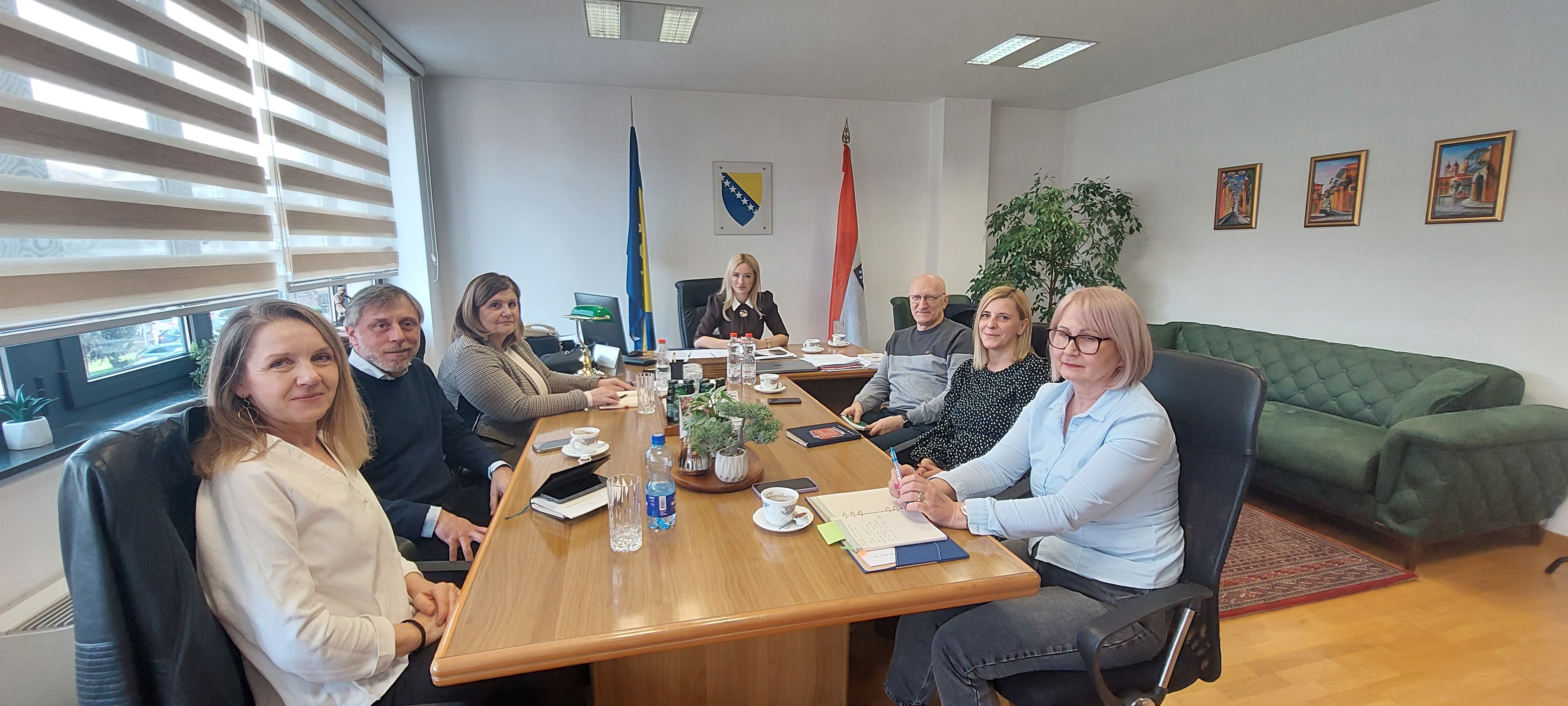 Ministrica Salčinović održala sastanak sa italijanskim udruženjem RE.TE o nastavku saradnje nakon uspješno realizovanog projekta ranog otkrivanja karcinoma dojke