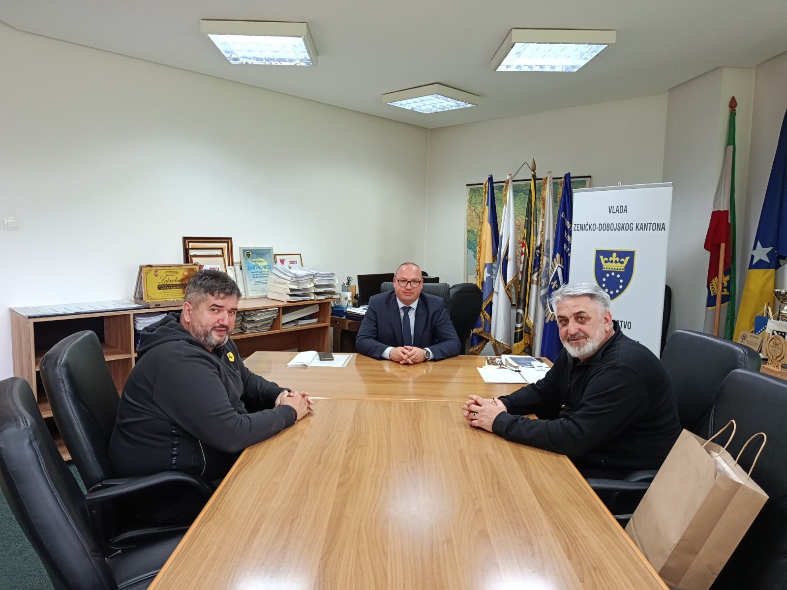 Ministar Sirovica upriličio prijem za predstavnike reprezentacije BiH u sjedećoj odbojci