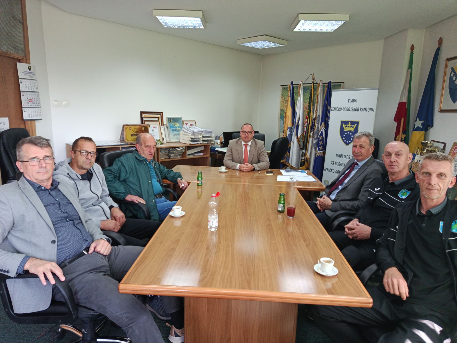 Prijem u Ministarstvu za boračka pitanja: KSO „Bosna“ Zenica i OKI „Breza“ novi premijerligaši