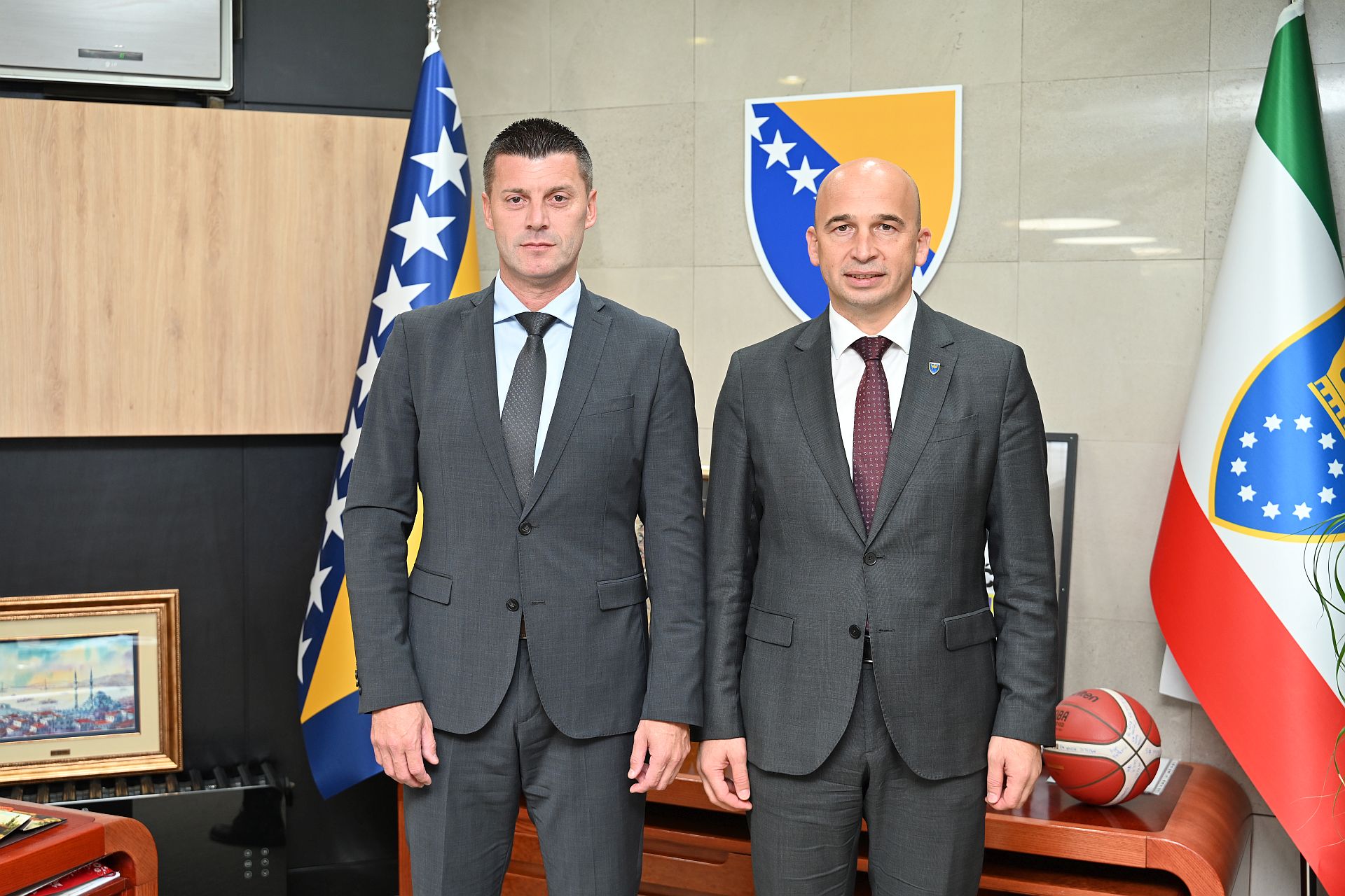 Premijer Pivić razgovarao s gradonačelnikom Džebom: Organizovan nastup privrede Gračanice na sajmu ZEPS 2026