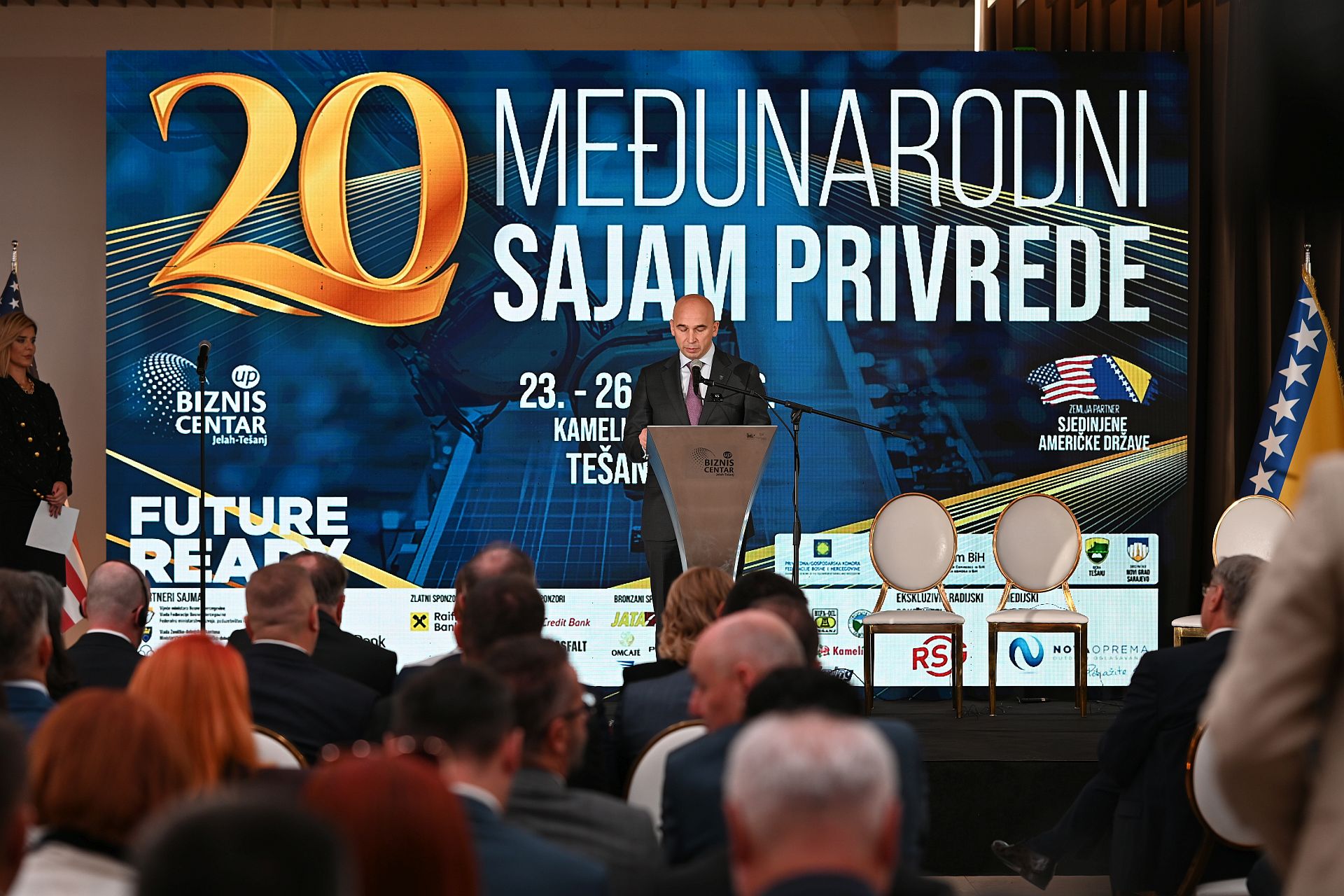 Premijer Pivić na jubilarnom Sajmu privrede u Tešnju: ZDK je kičma privrede Bosne i Hercegovine