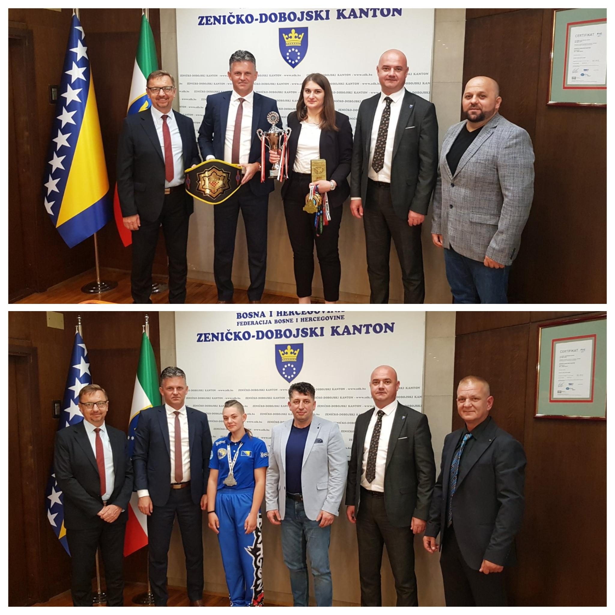 U UREDU PREMIJERA BAŠIĆA UPRILIČEN PRIJEM ZA JASMINU MERDIĆ I LEJLU SEJMENOVIĆ