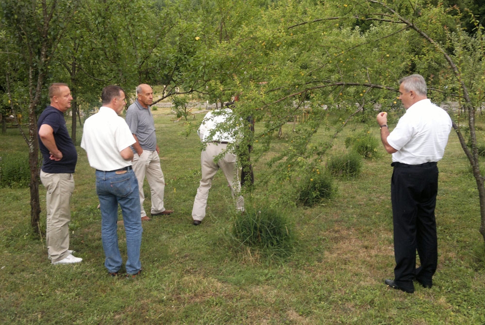 u voćnjaku Bošnjakovića