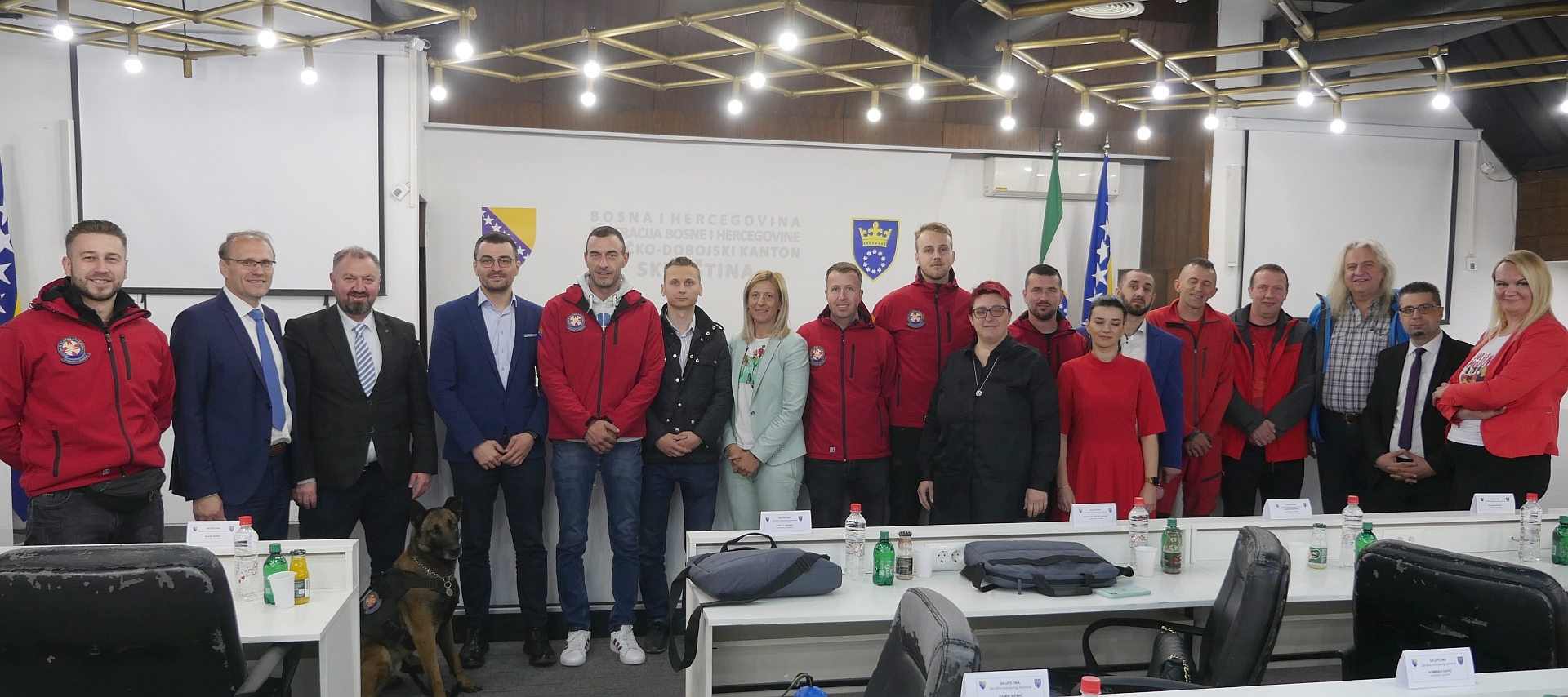 PREMIJERKA MEHMEDIĆ UPRILIČILA PRIJEM ZA UČESNIKE SPASILAČKE MISIJE U TURSKOJ