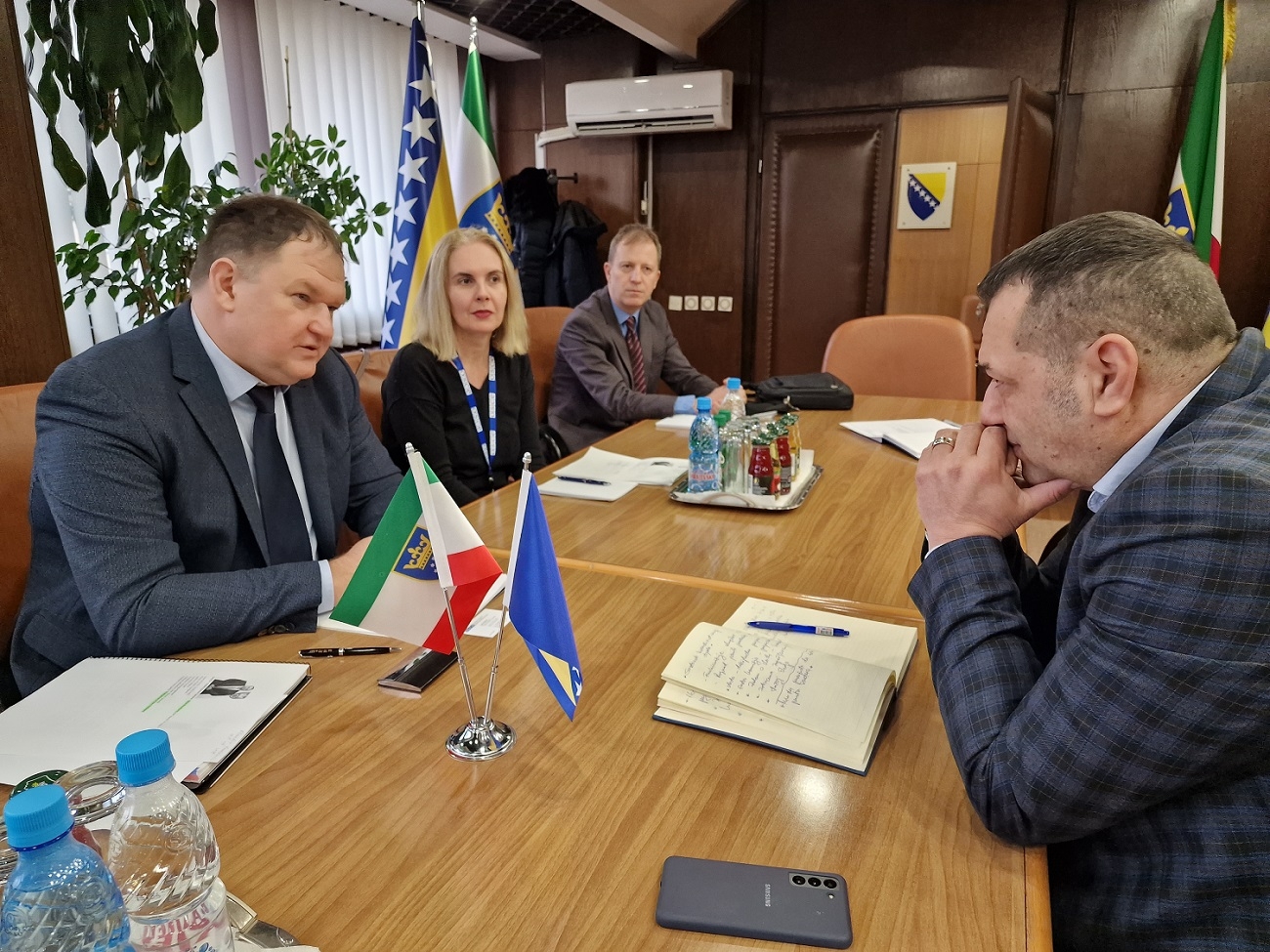 PREDSJEDAVAJUĆI KOVAČEVIĆ RAZGOVARAO SA ŠEFOM TERENSKOG UREDA OSCE-A