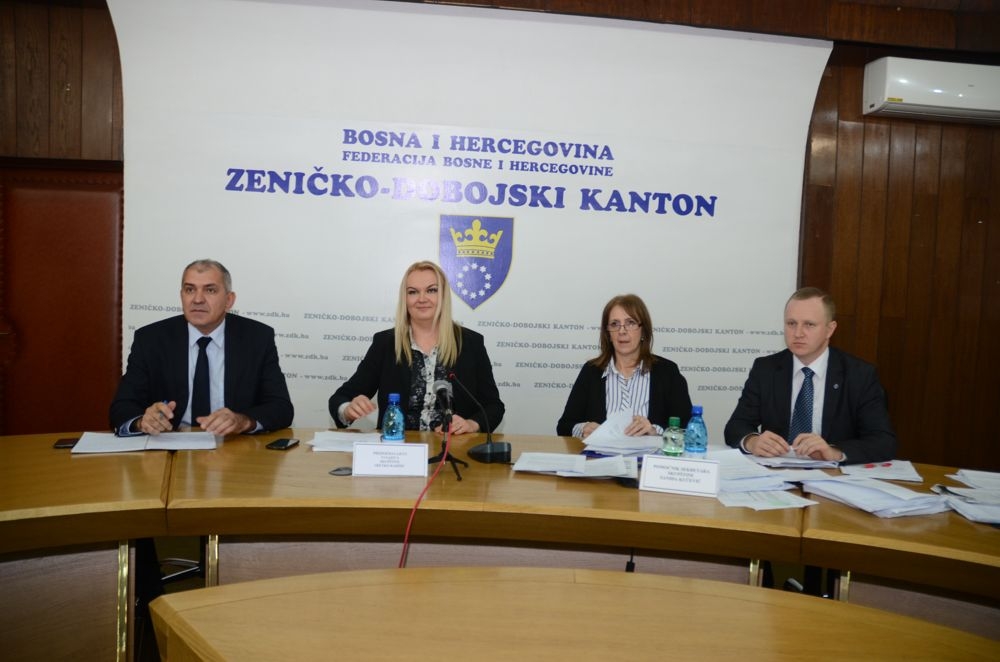 IZABRANO RUKOVODSTVO SKUPŠTINE ZENIČKO–DOBOJSKOG KANTONA