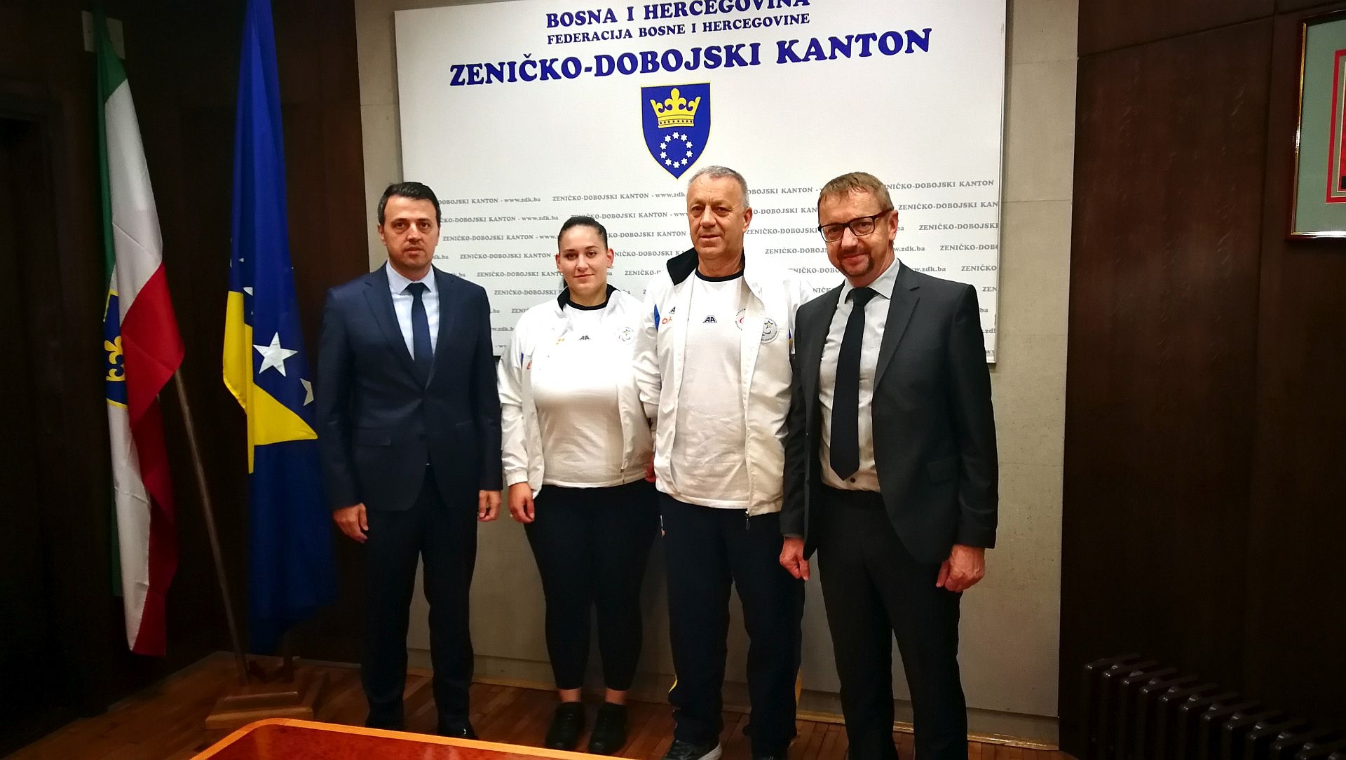 U VLADI ZDK UPRILIČEN PRIJEM ZA NAJBOLJU BH. PARAOLIMPIJSKU STRELJAČICU ZERINU SKOMORAC