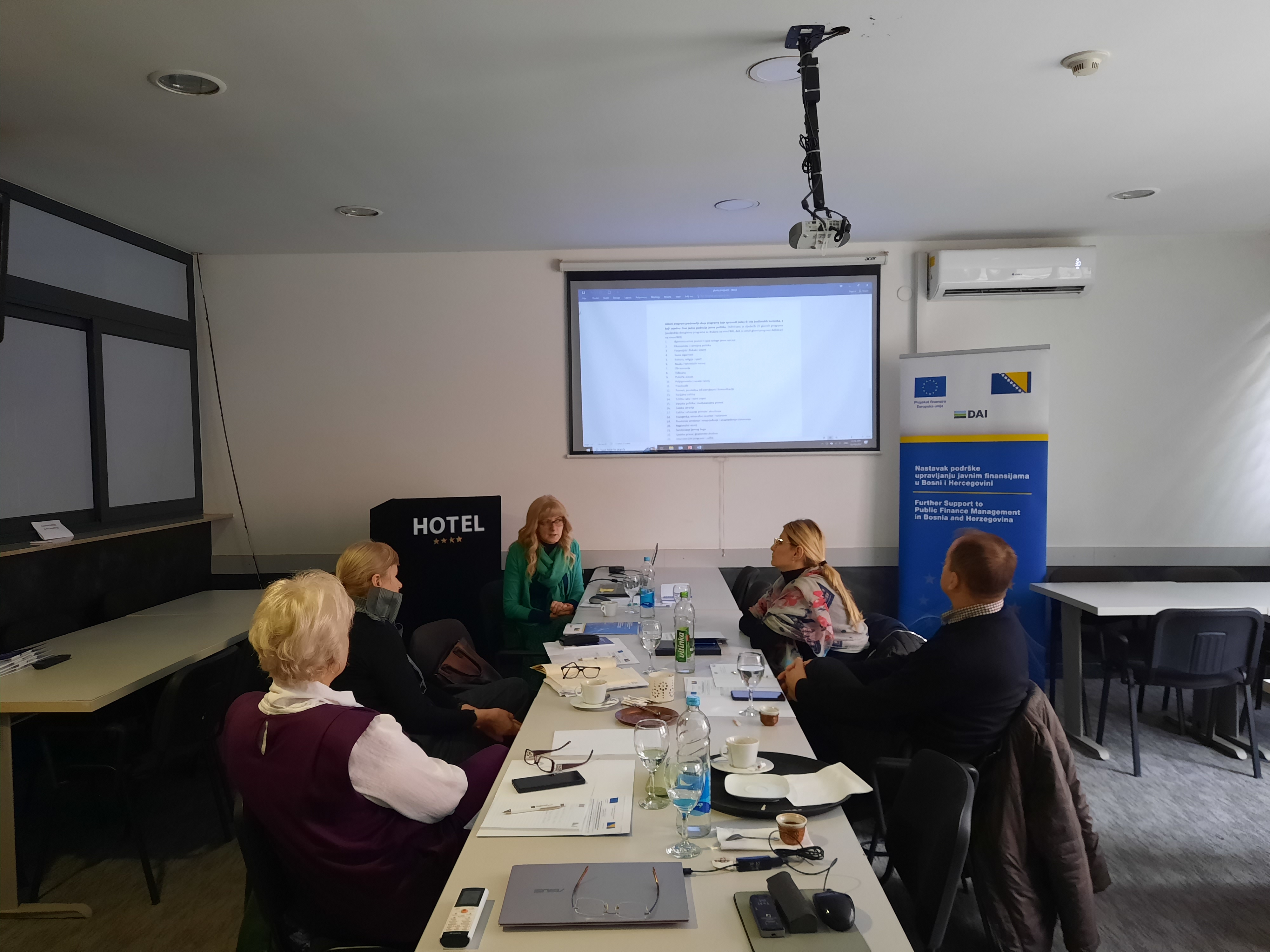 Predstavnici kantonalnog Ministarstva za pravosuđe i upravu sudjelovali  su na radionici u oblasti programskog budžetiranja