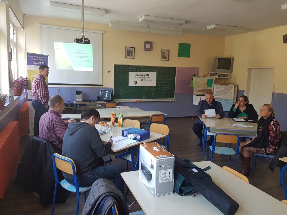 ODRŽAN „ON SITE AUDIT“ U OKVIRU PROJEKTA TEESCHOOLS U ORGANIZACIJI STRUČNE SLUŽBE ZA RAZVOJ I MEĐUNARODNE PROJEKTE ZENIČKO-DOBOJSKOG KANTONA