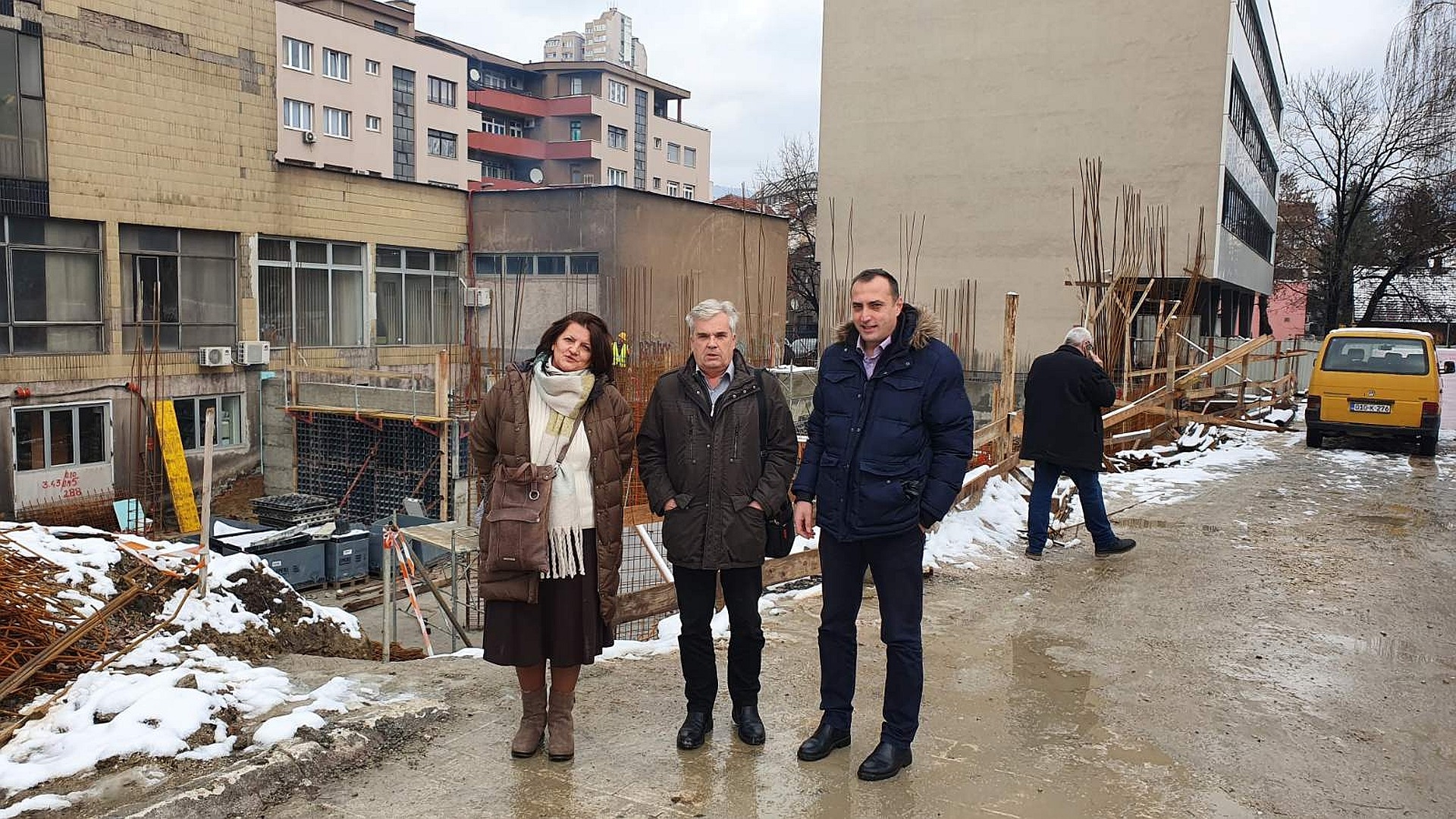 MINISTAR NIKOLIĆ POSJETIO GRADILIŠTA ZGRADA SUDOVA U ZENICI I ŽEPČU