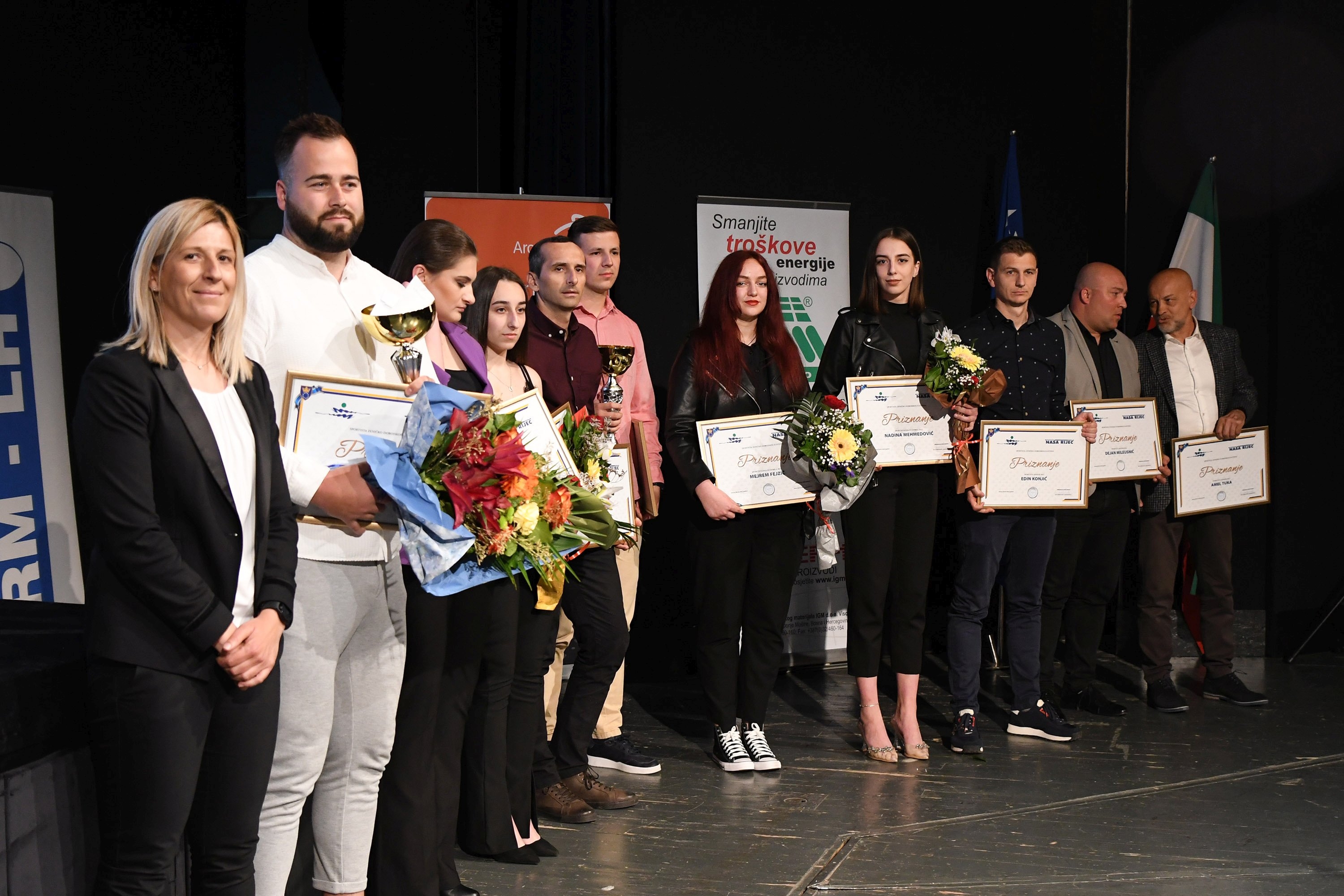 VLADA ZDK GENERALNI POKROVITELJ IZBORA SPORTISTE: ELVEDINA MUZAFERIJA I MESUD PEZER NAJBOLJI SPORTISTI U ZDK ZA 2022. GODINU