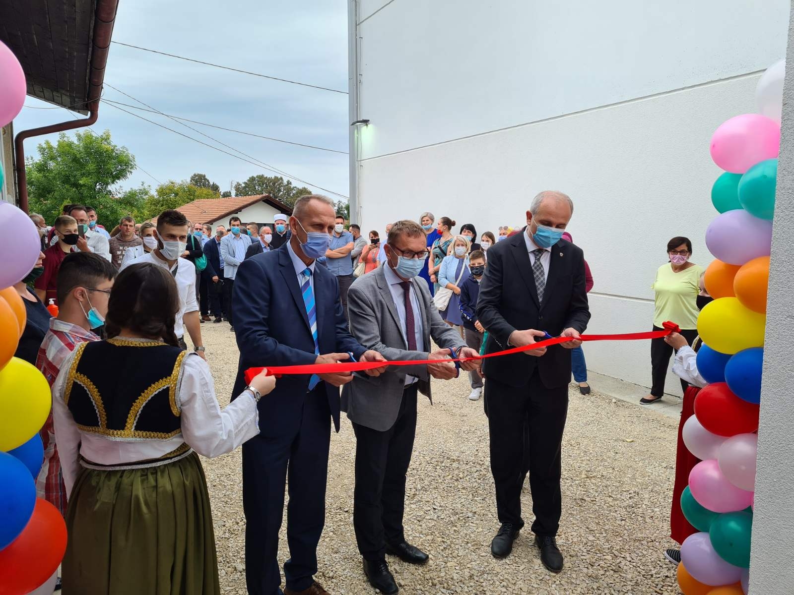 SVEČANO OTVORENA ŠKOLSKA FISKULTURNA SALA U MILJANOVCIMA VRIJEDNA 556.000 KM