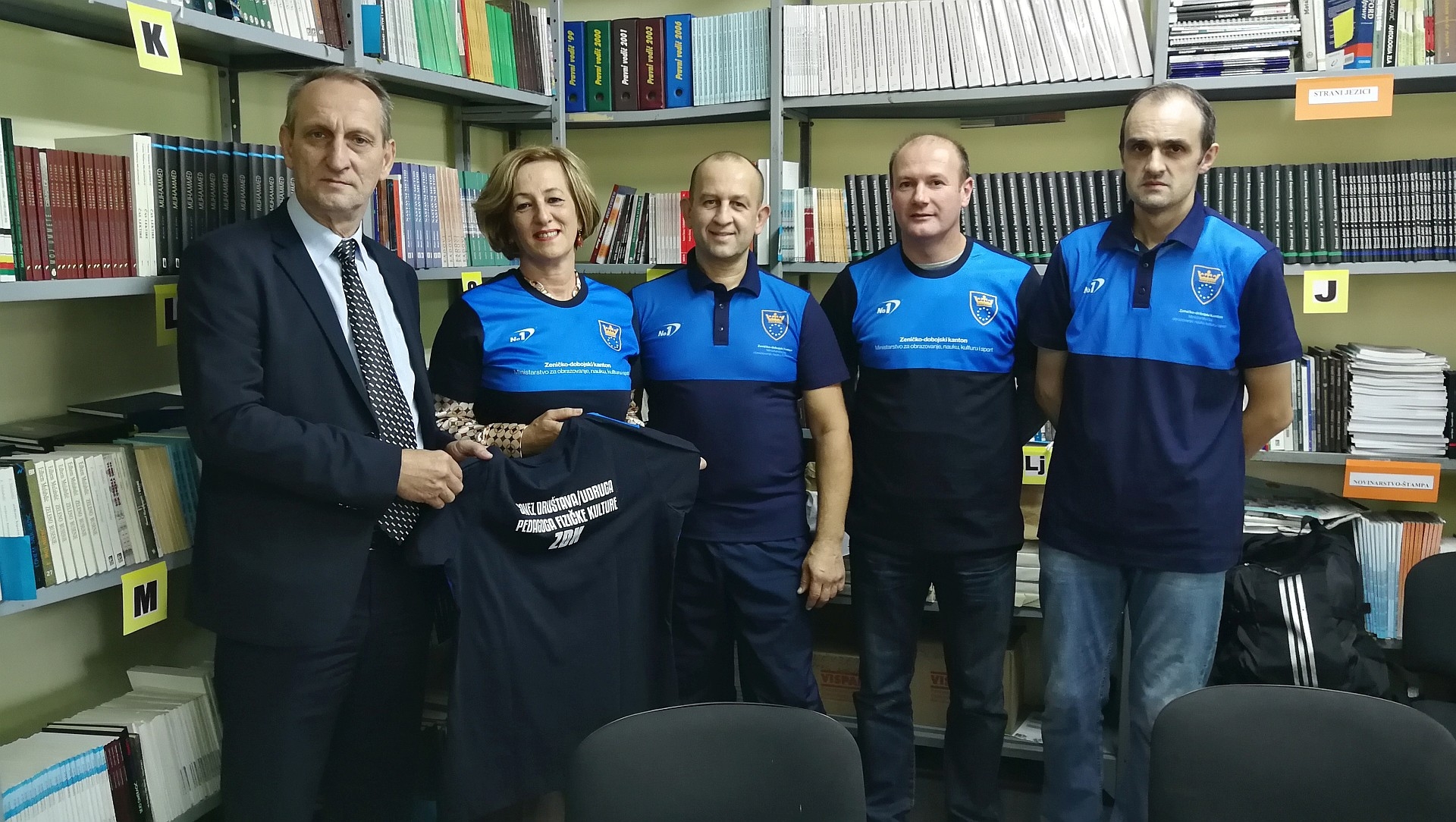 PRIJEM ZA NAJBOLJE EKIPE OSNOVNIH I SREDNJIH ŠKOLA: ZDK NAJORGANIZOVANIJI KANTON U OBLASTI ŠKOLSKOG SPORTA