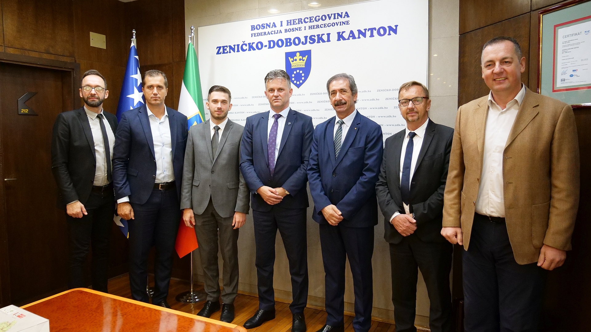 PREMIJER BAŠIĆ RAZGOVARAO S AMBASADOROM PALESTINE U BIH