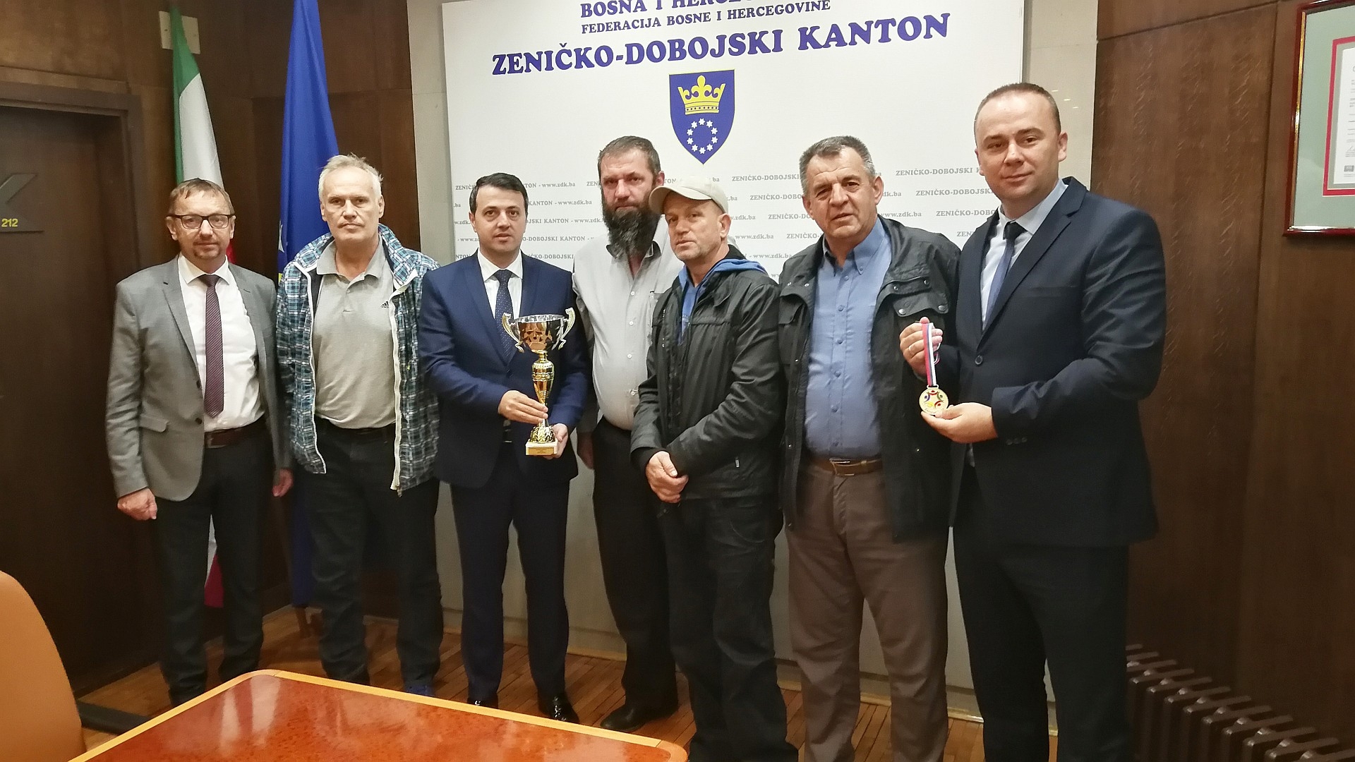 U VLADI ZDK UPRILIČEN PRIJEM ZA UPRAVU I IGRAČE KSO ZENICA 92