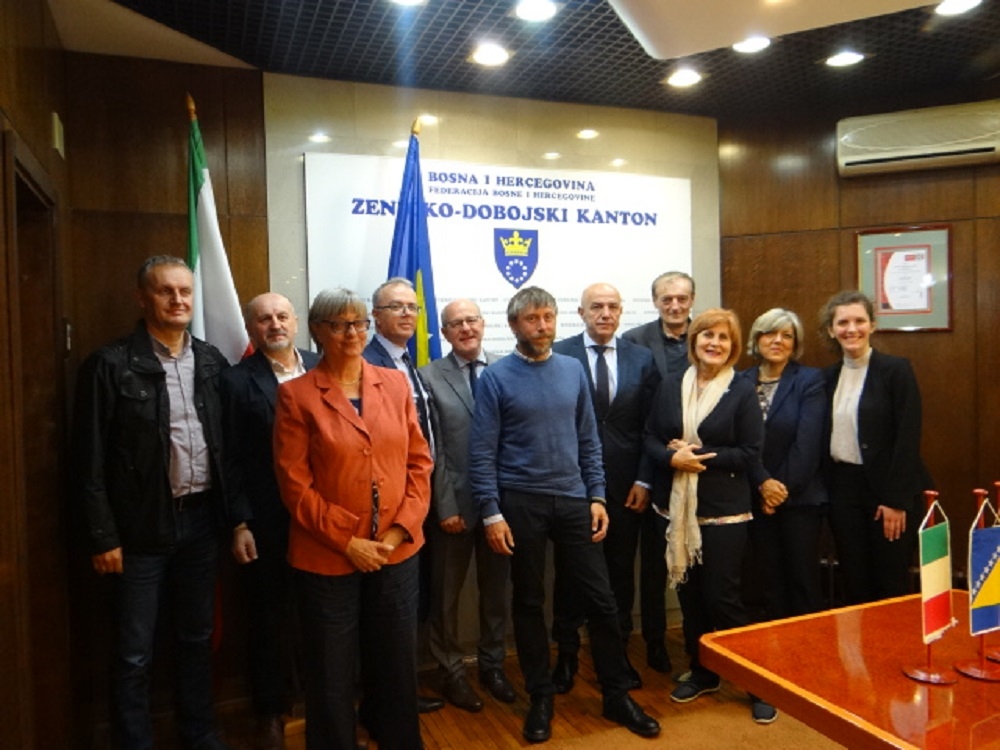 ZENIČKO-DOBOJSKI KANTON I REGIJA PIJEMONTE NASTAVLJAJU SARADNJU
