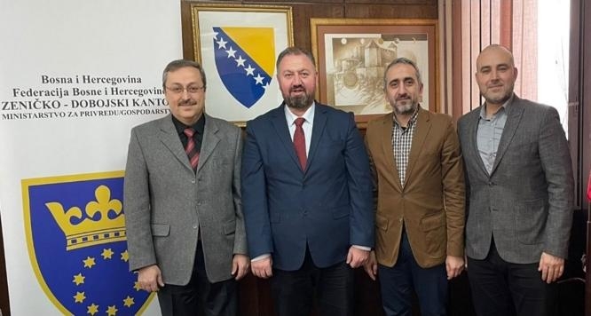MINISTAR PRIVREDE PRIMIO DELEGACIJU MEĐUNARODNOG UNIVERZITETA SARAJEVO