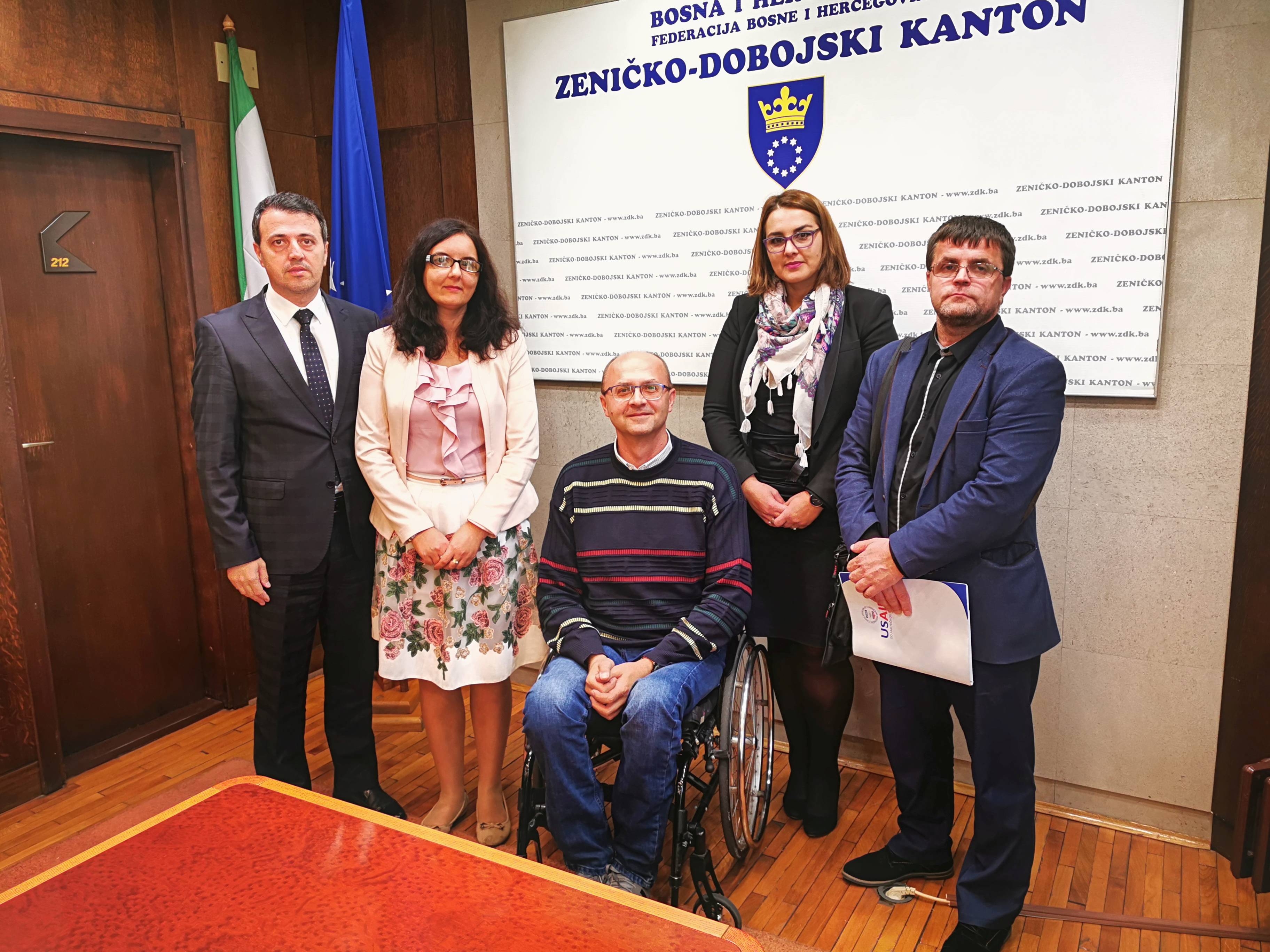 U VLADI UPRILIČEN PRIJEM ZA KOALICIJU ORGANIZACIJA OSOBA SA INVALIDITETOM ZDK