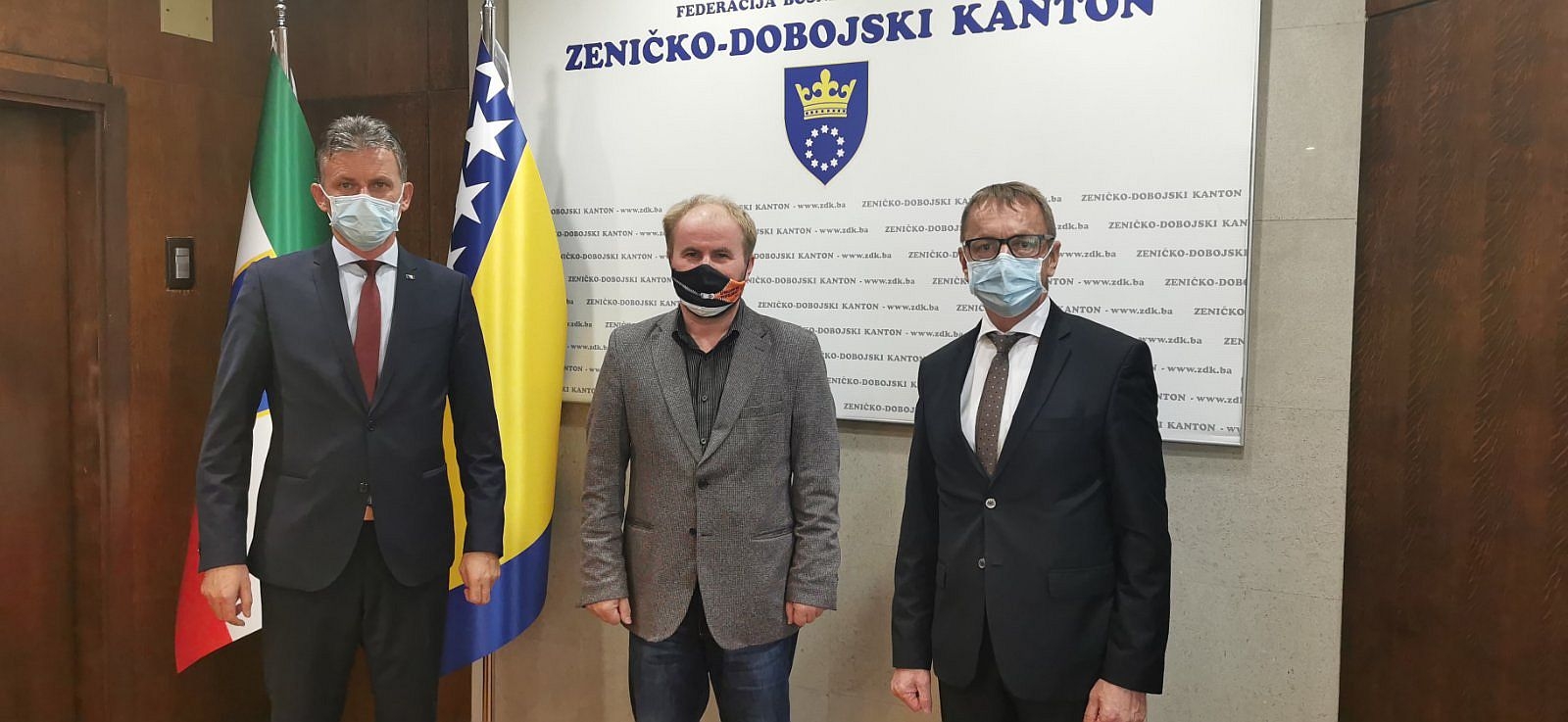 PREMIJER I MINISTAR OBRAZOVANJA ZDK PRIMILI DIREKTORA BH TELECOMA ZENICA