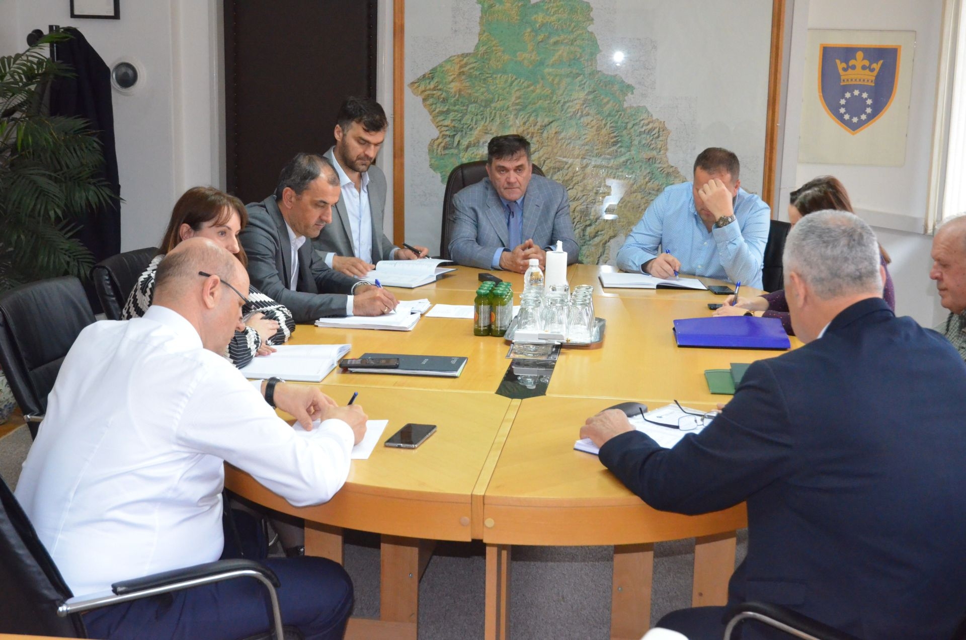 MINISTAR VINKO MARIĆ ODRŽAO SASTANAK SA NOVOM UPRAVOM ŠPD-a ZAVIDOVIĆI