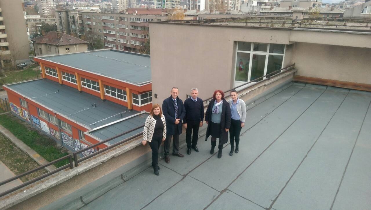 OBILAZAK OSNOVNIH ŠKOLA  "VLADIMIR NAZOR" I  "MEŠA SELIMOVIĆ" ZENICA NA KOJIM SE IZVODE RADOVI FINANSIRANI  SREDSTVIMA BUDŽETA  ZENIČKO-DOBOJSKOG KANTONA ZA 2017. GODINU