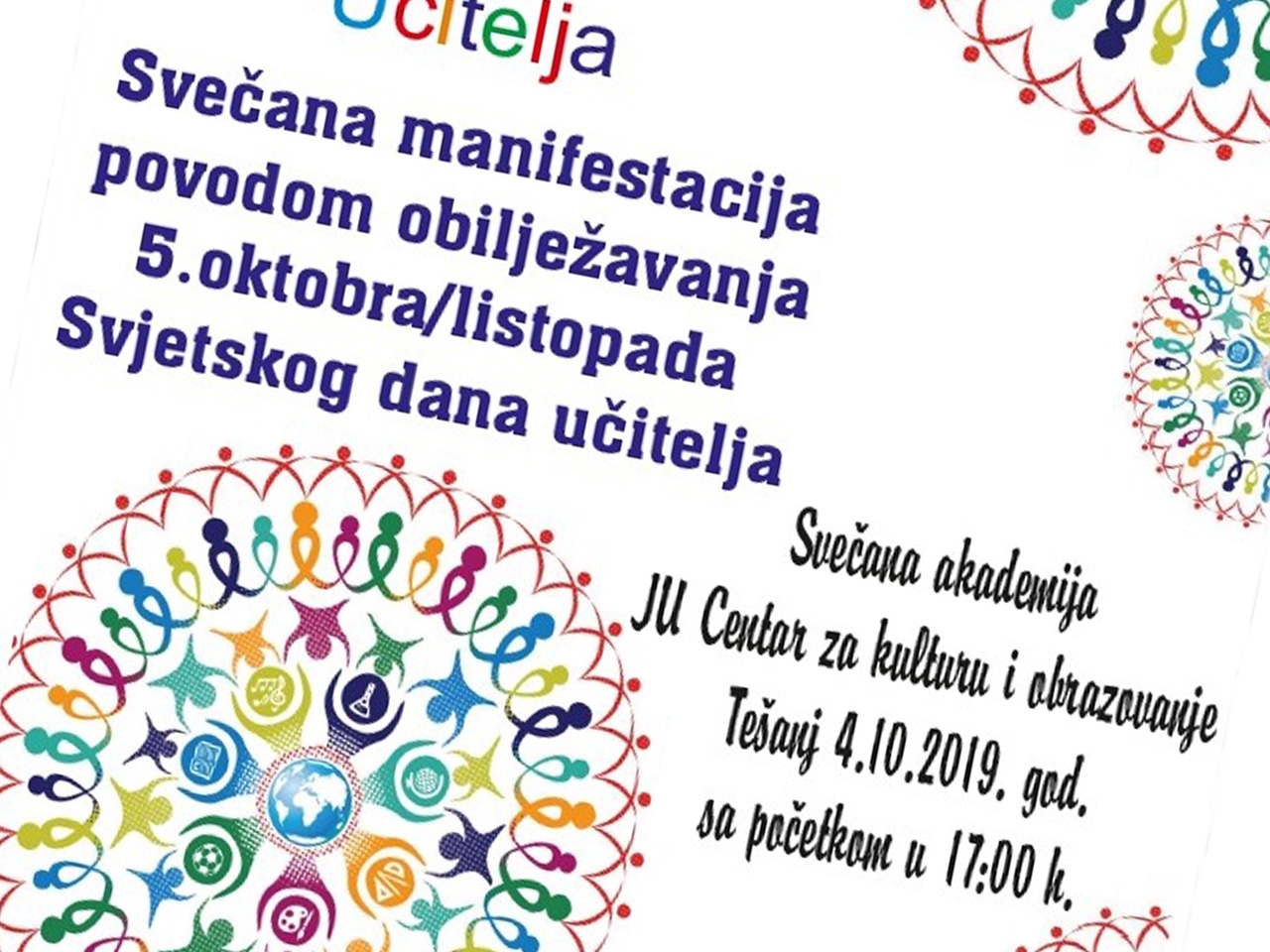 Tešanj domaćin svečane akademije povodom Svjetskog dana učitelja